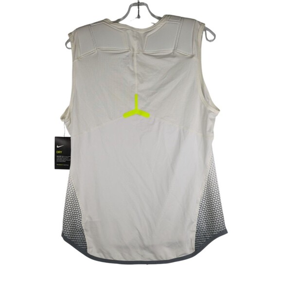 Nike Padded Football Compression Shirt Mens Large White - Picture 3 of 14